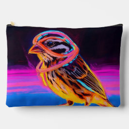 Bolsito Accesorio Grande Neon Sparrow con acentos brillantes