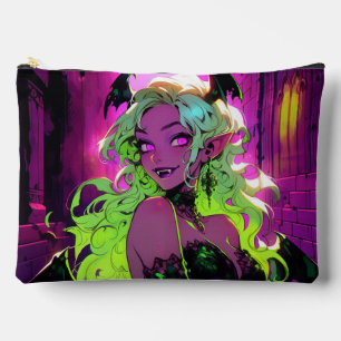 Bolsito Accesorio Grande Neon Succubus Demon Anime Chica