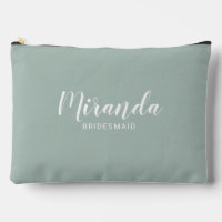 Nombre de la dama de honor personalizada de escrit