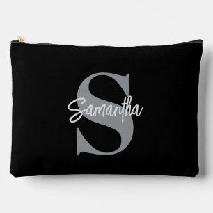 Bolsito Accesorio Grande Nombre inicial del monograma