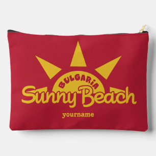 Bolsito Accesorio Grande Nombre personalizado de Sunny Beach BULGARIA