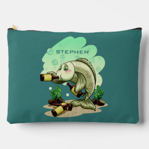 Bolsito Accesorio Grande Nombre personalizado del pescado que bebe