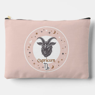Bolsito Accesorio Grande Nombre personalizado Rótulo Zodiac Capricorn