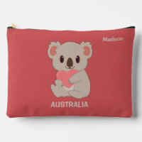 Nombre personalizado, texto y color Amor Koala