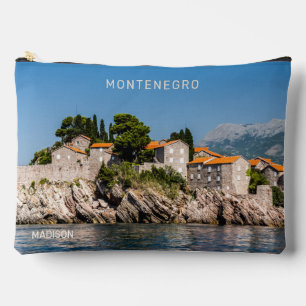 Bolsito Accesorio Grande Nombre personalizado y Montenegro de texto