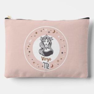 Bolsito Accesorio Grande Nombre personalizado Zodiac Rótulo Virgo
