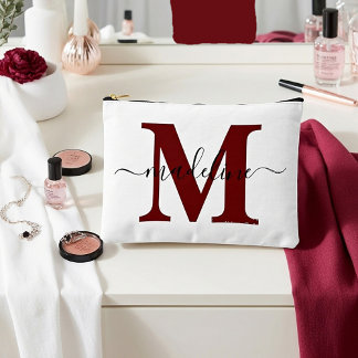 Bolsito Accesorio Grande Nombre y letra personalizados