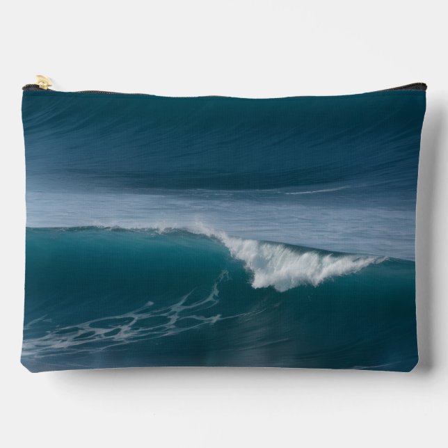 Bolsito Accesorio Grande Ocean Waves Cosmetic Bag (Anverso)