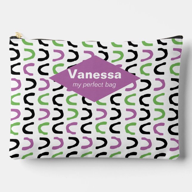 Bolsito Accesorio Grande Olas. (Anverso)