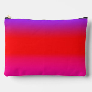 Bolsito Accesorio Grande Ombre rojo púrpura estético