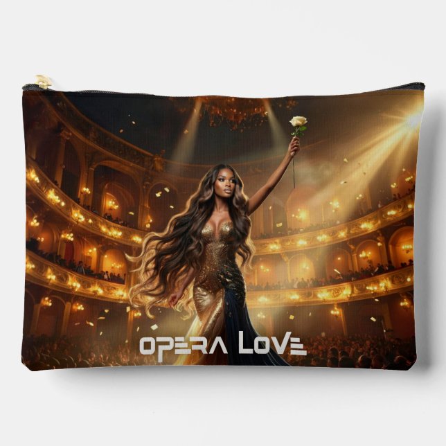 BOLSITO ACCESORIO GRANDE OPERA LOVE - DIVA (Anverso)