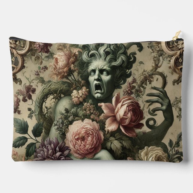 Bolsito Accesorio Grande Opulencia Operática - Retrato Gótico Victoriano (Reverso )