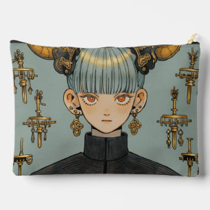 Bolsito Accesorio Grande Ornate Steampunk Fantasy Anime Chica