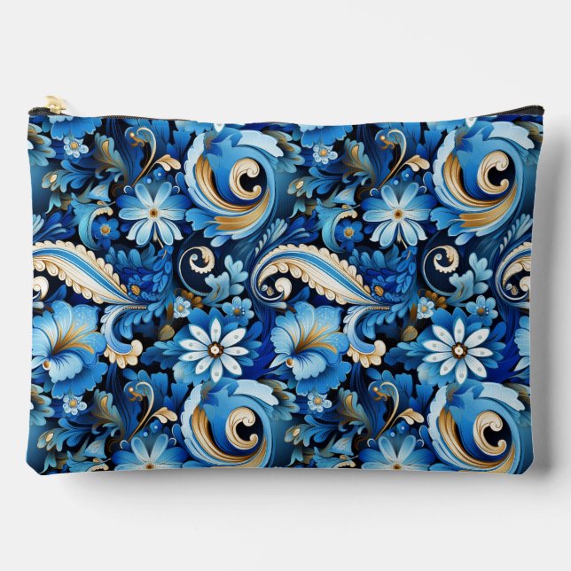 Bolsito Accesorio Grande Paisley  (Anverso)