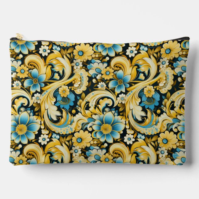 Bolsito Accesorio Grande Paisley  (Anverso)