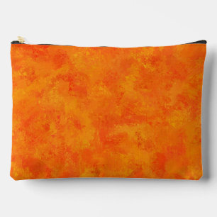 Bolsito Accesorio Grande Patrón abstracto naranja grande