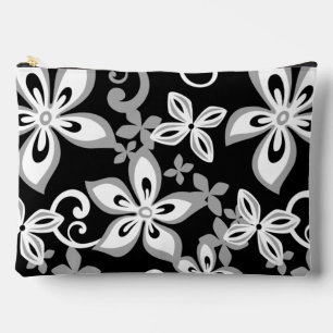 BOLSITO ACCESORIO GRANDE PATRÓN ALOHA HAWAII EN NEGRO/GRIS