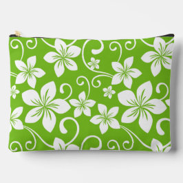 BOLSITO ACCESORIO GRANDE PATRÓN AZUL DE HAWAII EN LIME