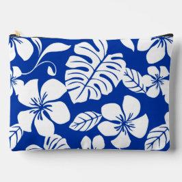 BOLSITO ACCESORIO GRANDE PATRÓN BIKINI ROSA EN AZUL REAL