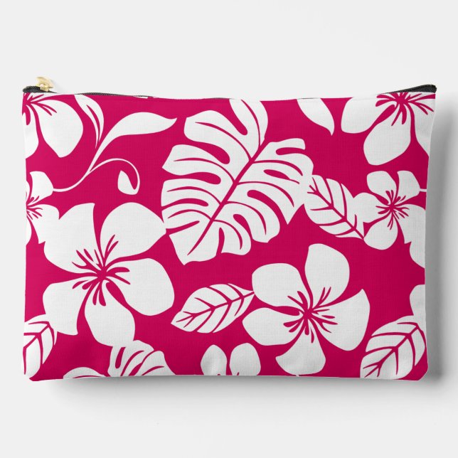 BOLSITO ACCESORIO GRANDE PATRÓN DE BIKINI PINCO EN ROJO CEREBRO (Anverso)