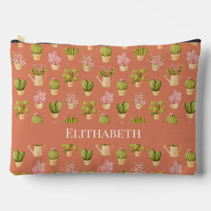 Bolsito Accesorio Grande Patrón de Cactus salvaje