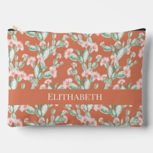 Bolsito Accesorio Grande Patrón de Cactus salvaje