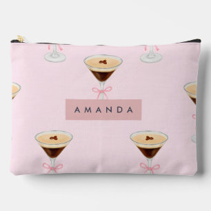Bolsito Accesorio Grande Patrón de cóctel de Moda personalizada Espresso