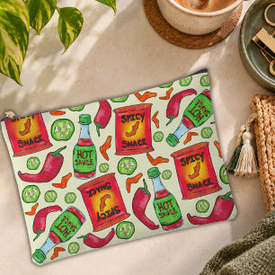Bolsito Accesorio Grande Patrón de comida de snacks picantes juguetones