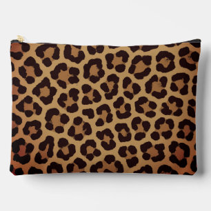 Bolsito Accesorio Grande Patrón de estampado de leopardo