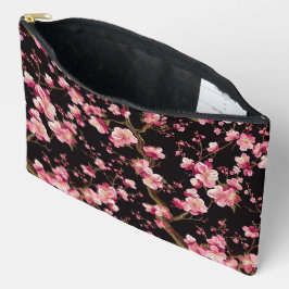 Bolsito Accesorio Grande Patrón de Flor de Cerezo Sakura