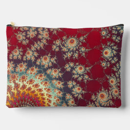 Bolsito Accesorio Grande Patrón floral espiral