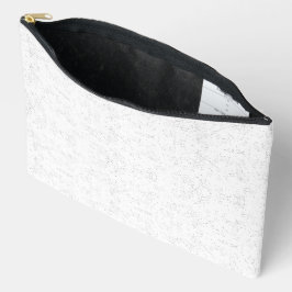 Bolsito Accesorio Grande Patrón floral monocromo – Arte elegante sin costur