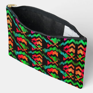 Bolsito Accesorio Grande Patrón inspirado en indio americano navajo