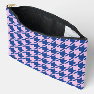 Bolsito Accesorio Grande Patrón rosa y azul de Houndstap