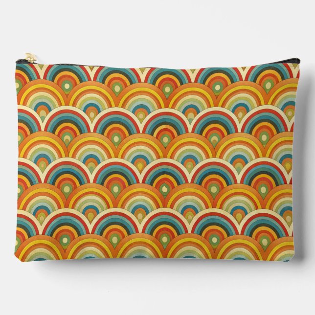 Bolsito Accesorio Grande Pattern Rainbow  (Anverso)
