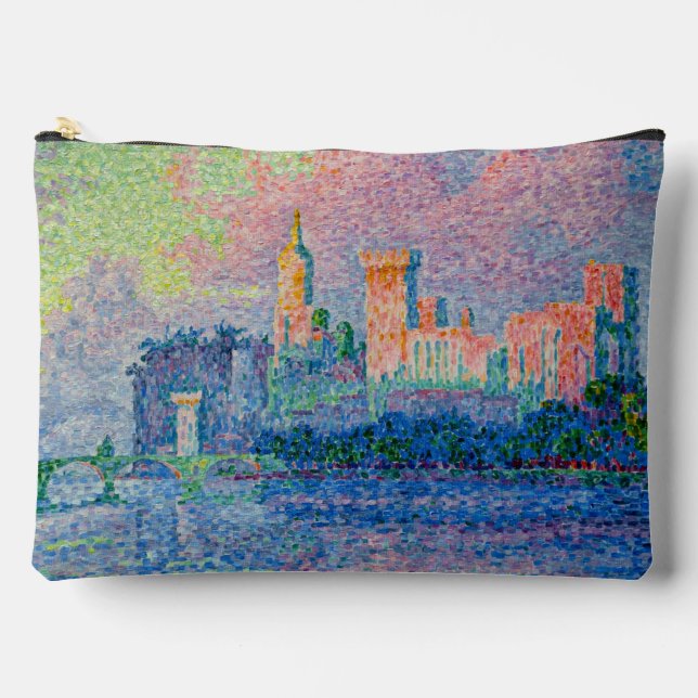 Bolsito Accesorio Grande Paul Signac - El Palacio Papal, Aviñón (Anverso)