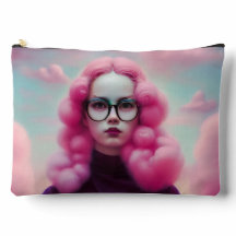 Pelo rosado serio