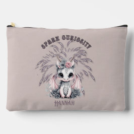 Bolsito Accesorio Grande Pequeño dragón de "chispa de curiosidad"