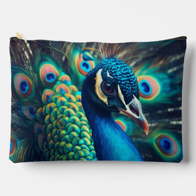 Bolsito Accesorio Grande Perfil de Peacock (Anverso)