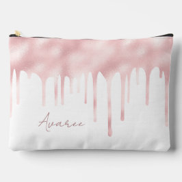 Bolsito Accesorio Grande Perforaciones de pintura rosada personalizadas