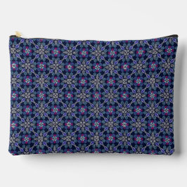 Bolsito Accesorio Grande Periwinkle Drop Print Cosmetic Bag