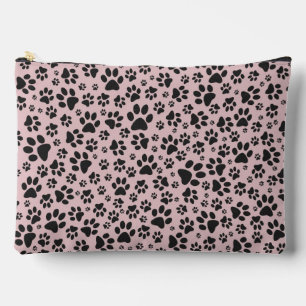 Bolsito Accesorio Grande Perro Paws Black & White Polka Dot en charlotta ro