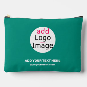 Bolsito Accesorio Grande Personalizable mínimo de Moda empresarial verde es