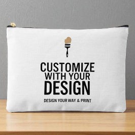 Bolsito Accesorio Grande Personalizado Corporativo De La Empresa Con Marca 