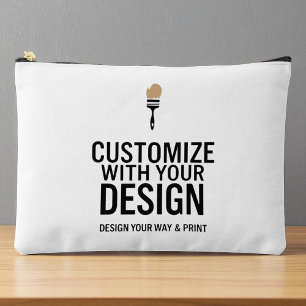Bolsito Accesorio Grande Personalizado Corporativo De La Empresa Con Marca 
