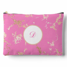 Personalizado de Bonito de Mármol rosa y dorado