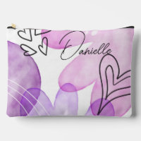 Personalizado de los corazones y flores de Doodle 
