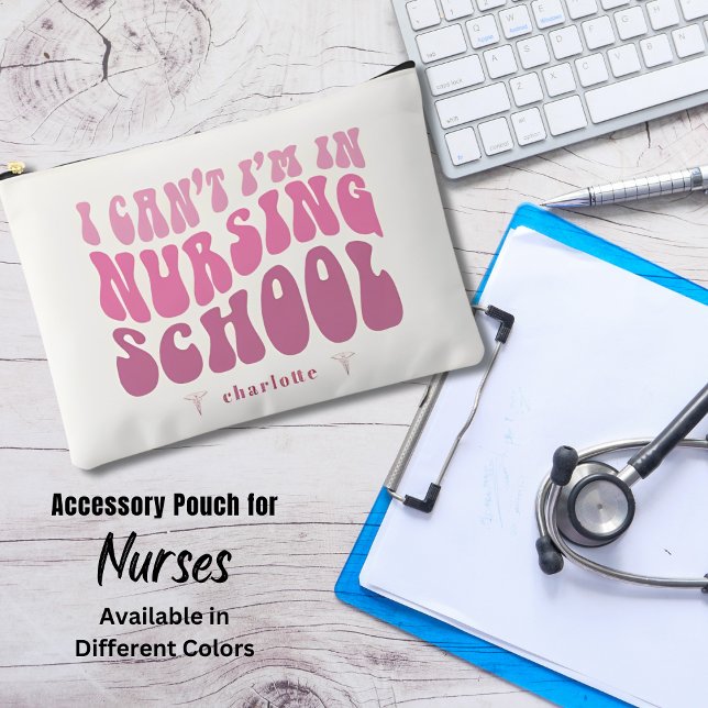 Bolsito Accesorio Grande Personalizado de regalo de graduación de enfermera (Subido por el creador)