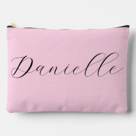 Bolsito Accesorio Grande Personalizado elegante Minimalista rosa bonito