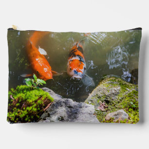 Bolsito Accesorio Grande Pescado de Koi en un estanque